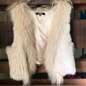 MOVING SALE‼️ Real Rabbit Fur Vest